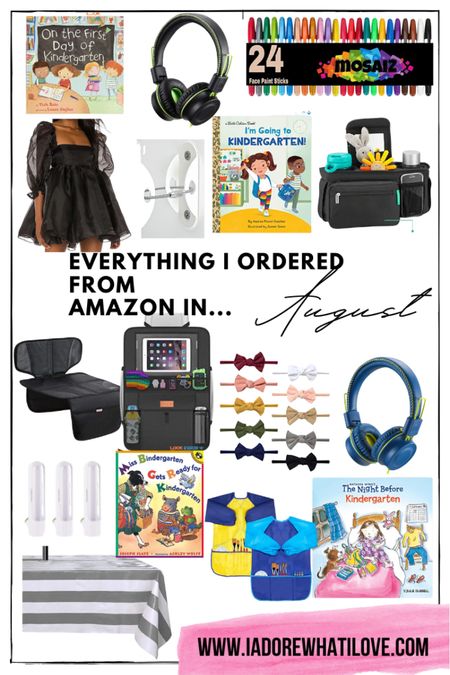 Everything I ordered on Amazon in august 

#LTKkids #LTKstyletip #LTKSeasonal