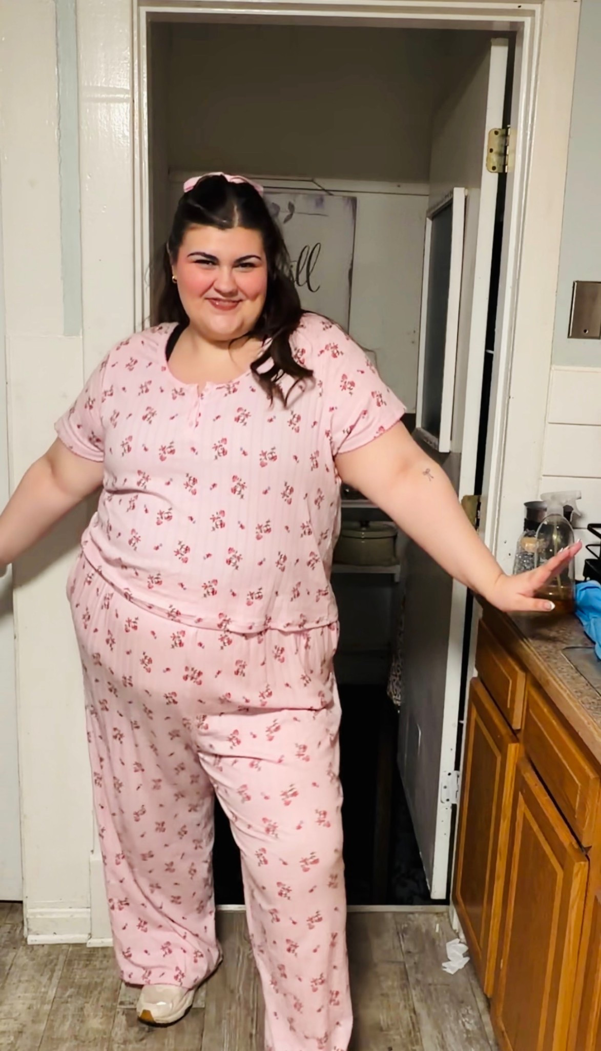 The cutest pointelle pajamas from Walmart!! Perfect for spring☀️

#LTKPlusSize #LTKootd