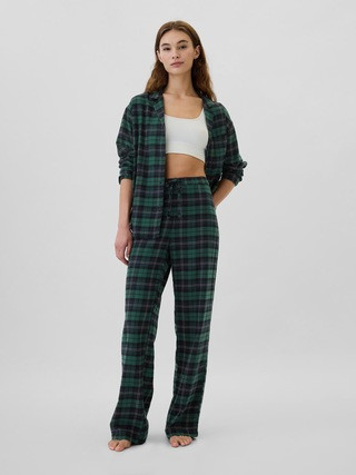 Relaxed Flannel PJ Pants | Gap Factory