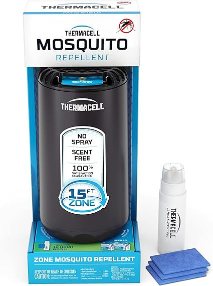 Thermacell Patio Shield Mosquito Repeller, Highly Effective Repellent, No Candles or Flames, DEET... | Amazon (US)