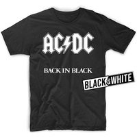 Ac/Dc Back in Black T Shirt All Sizes S-5xl Men's White | Etsy (US)