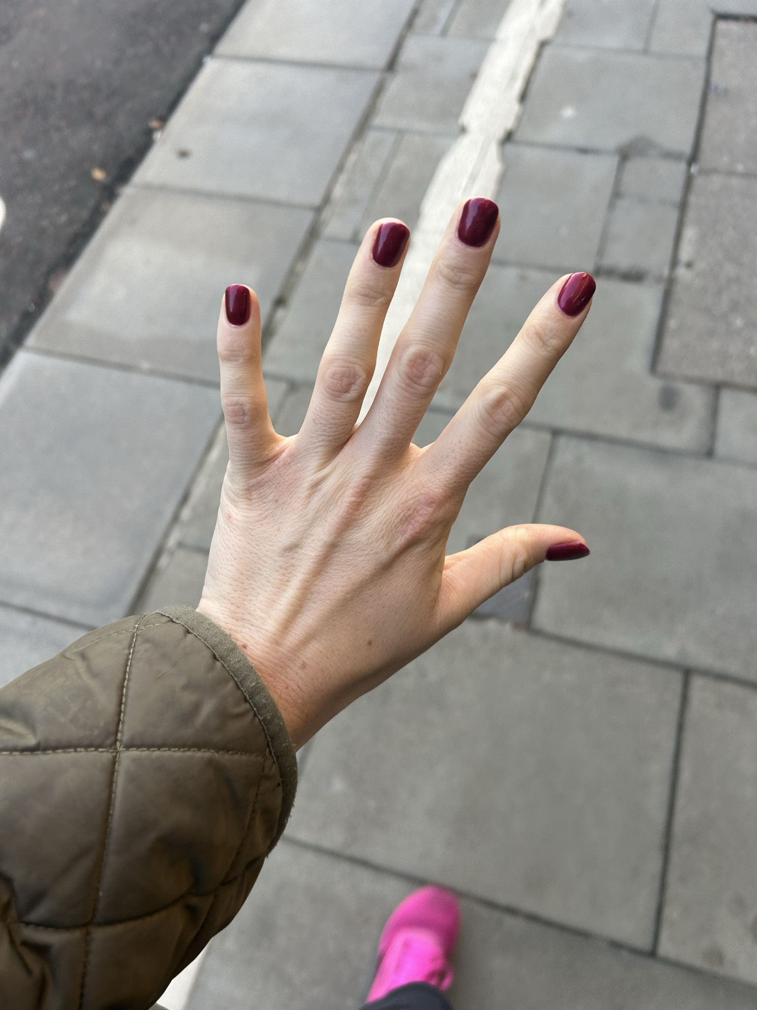burgundy nail polish, wine red nails, winter nails 

 #LTKwinter #LTKdatenight #LTKbeauty