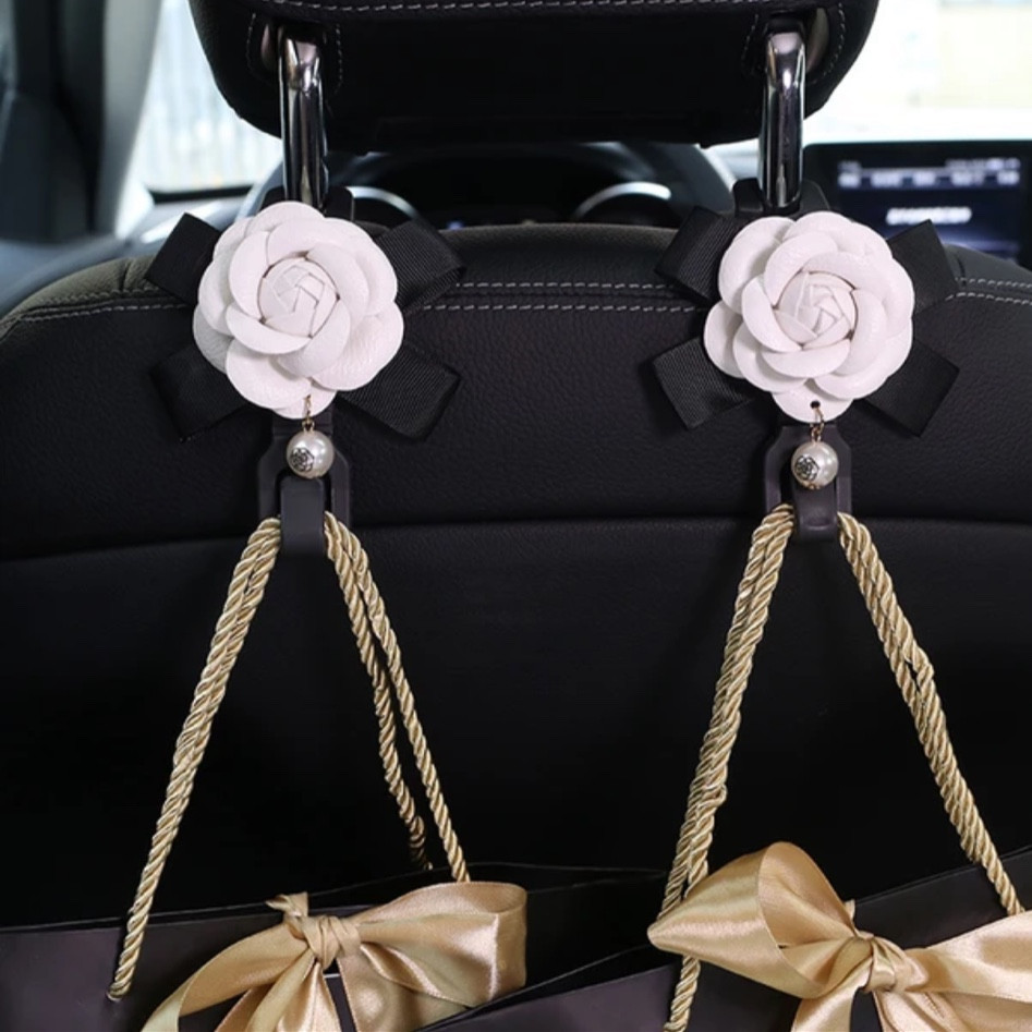 Chanel inspired hangers for car seat

#LTKHoliday #LTKhome #LTKGiftGuide