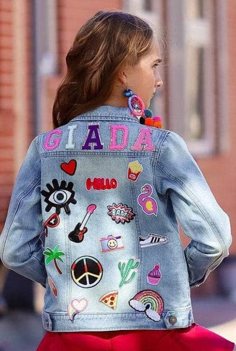 Customizable Patch Denim Jacket | Lola + The Boys