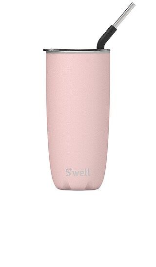 Tumbler with Straw 24oz in Stone Pink Topaz | Revolve Clothing (Global)