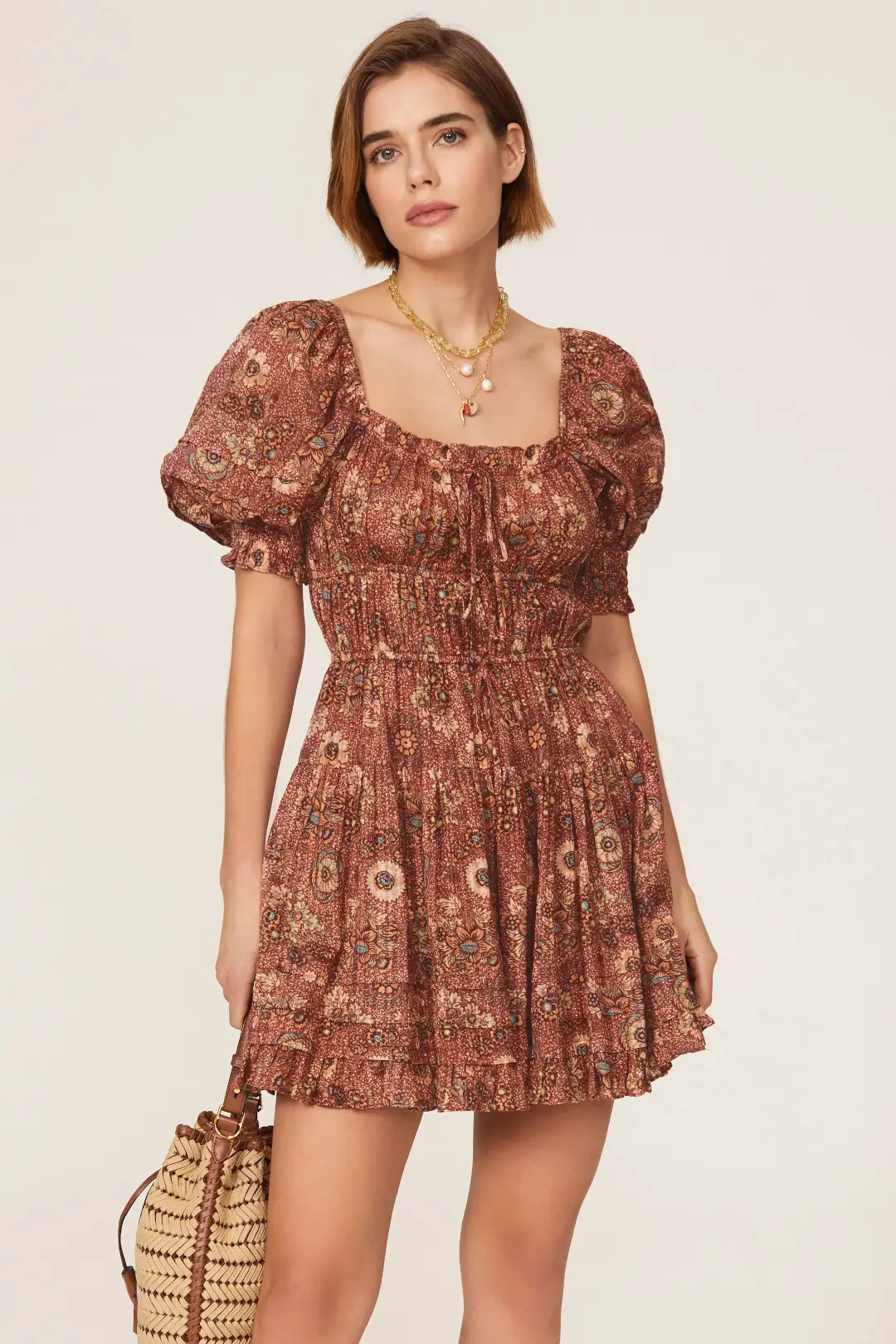 Ulla Johnson Juniper Puff Sleeve Dress | Rent the Runway