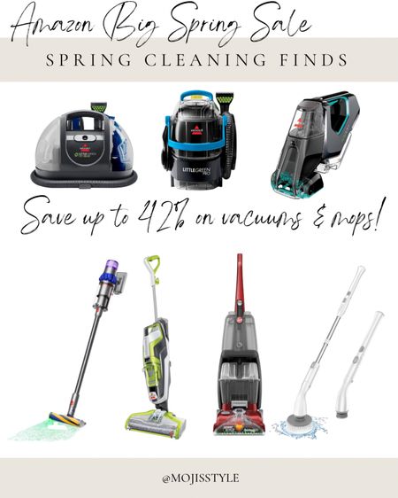Get ready for Spring cleaning with these huge deals on vacuums and mops from Amazon. Shop the Big Spring Sale!

#LTKhome #LTKsalealert