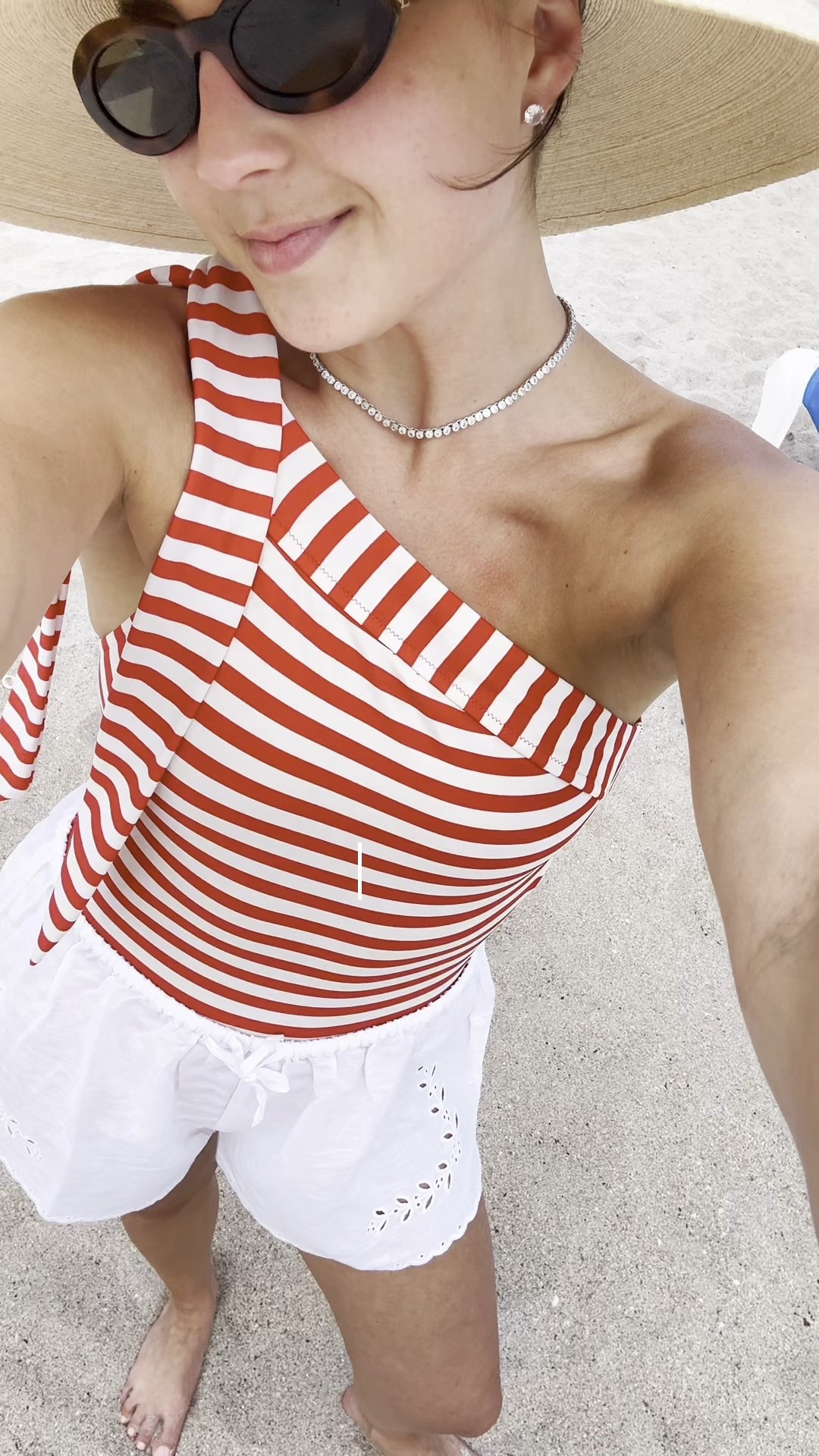 You will find me in this hat and eyelet beach shorts alllll summer long! Striped one piece is J. Crew from 2017, but linked similar! 🫶🏼

#LTKFindsUnder50 #LTKTravel #LTKSummerEdit