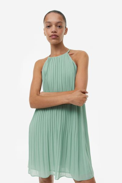 Pleated Chiffon Dress | H&M (US + CA)