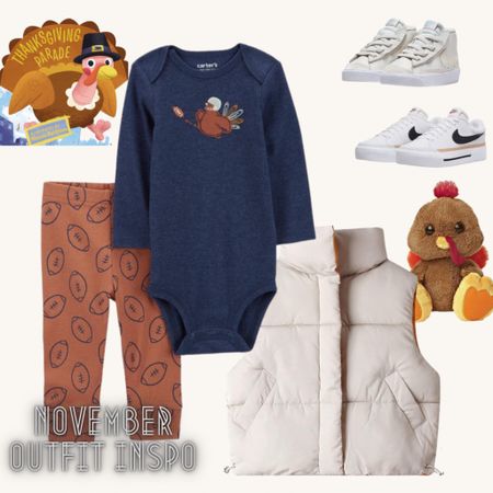 Thanksgiving Baby Outfit Inspo 

November outfits, November baby outfits, November inspo, November baby, Winter baby outfits, Baby boy outfit Inspo, Baby boy clothes, baby clothes sale, baby boy style, baby boy outfit, baby winter clothes, baby winter clothes, baby sneakers, baby boy ootd, ootd Inspo, winter outfit Inspo, winter activities outfit idea, baby outfit idea, baby boy set, old navy, baby boy neutral outfits, cute baby boy style, baby boy outfits, inspo for baby outfits 

#LTKSeasonal #LTKGiftGuide #LTKHoliday