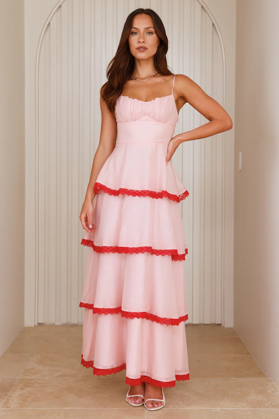 Ethereal Magic Maxi Dress Pink | Hello Molly (US)