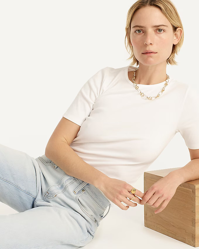 Slim perfect-fit T-shirt | J. Crew US