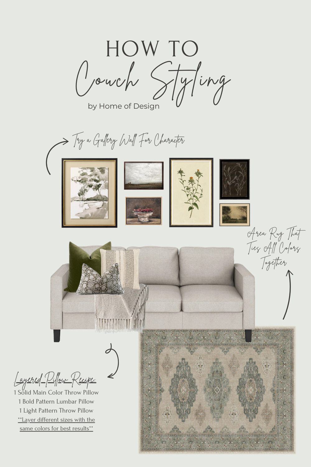 Elevate your living room with the easy "how-to" couch styling!  

 #LTKHome #LTKFindsUnder100 #LTKStyleTip