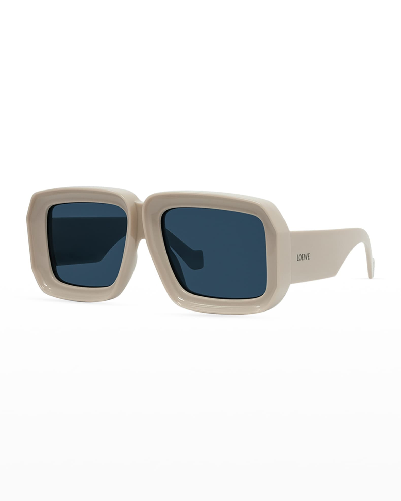 Loewe Oversized Square Monochromatic Sunglasses | Neiman Marcus