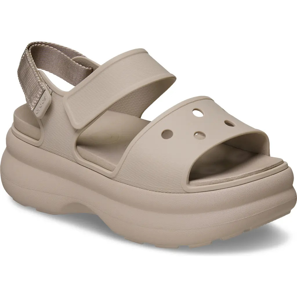 CROCS Soho Platform Sandal in Brown at Nordstrom, Size 6 | Nordstrom