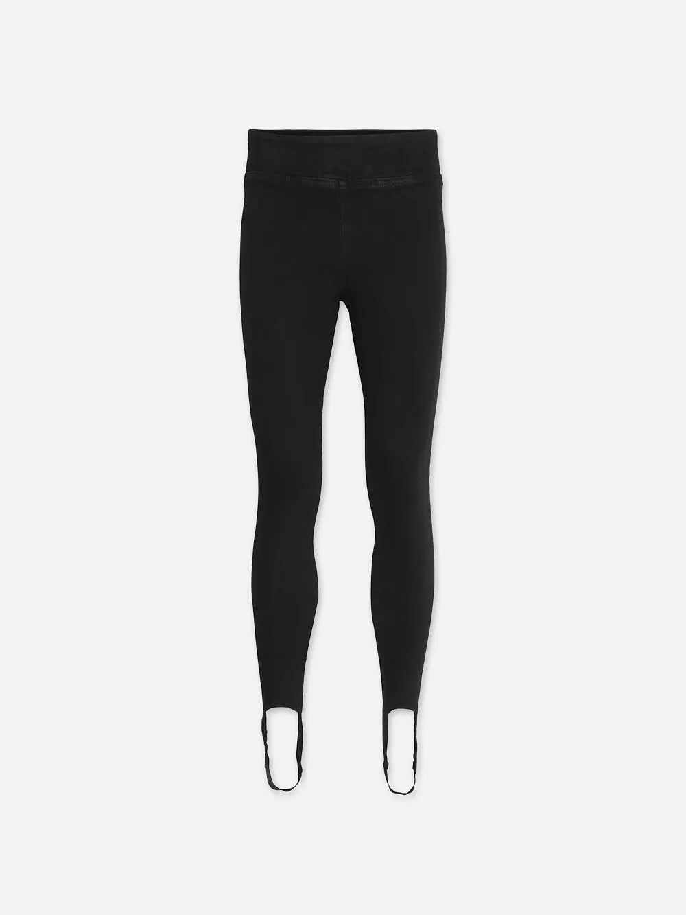 The Jetset Stirrup  in  Sheen Noir | Frame Denim