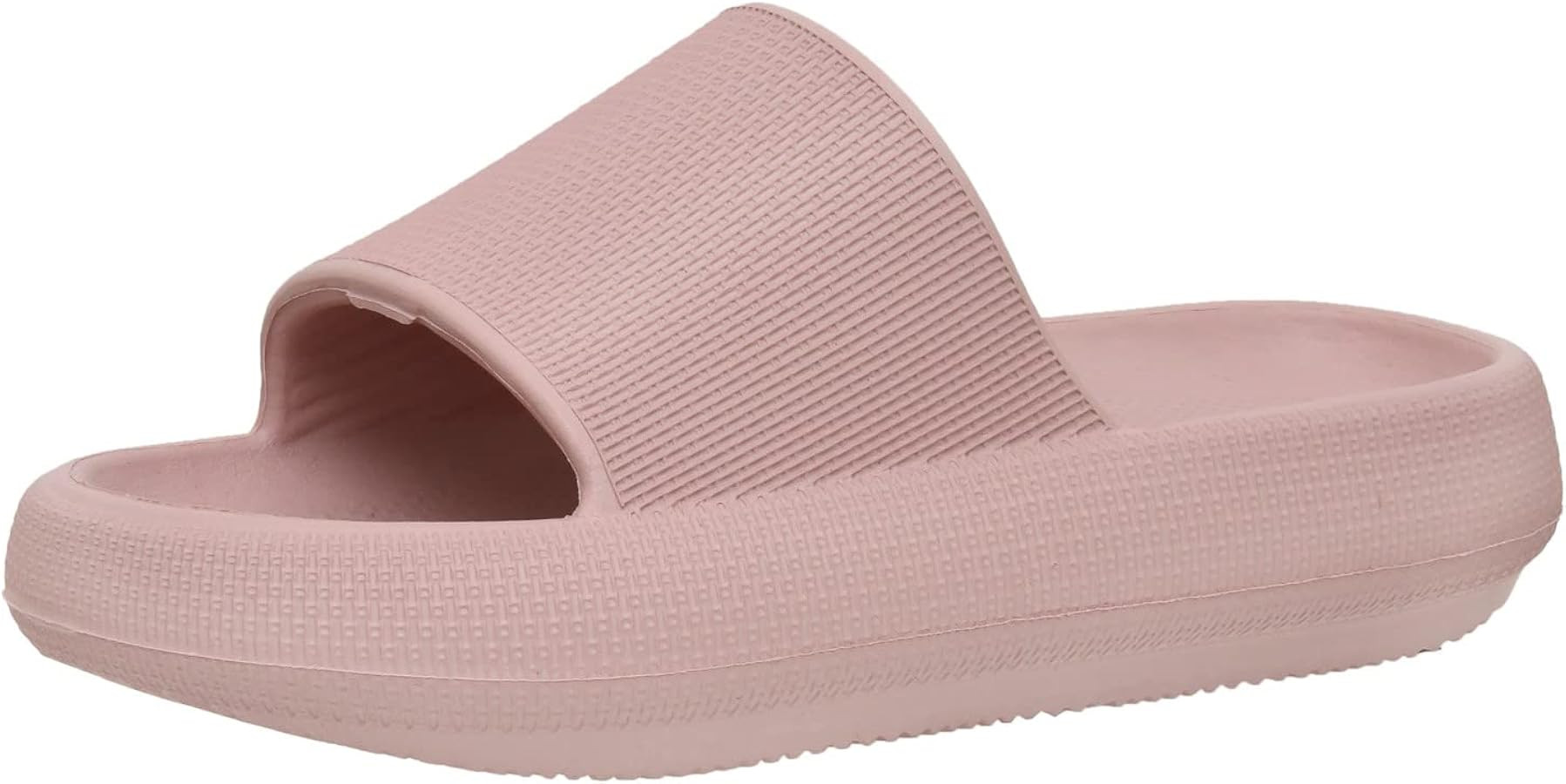 CUSHIONAIRE Women's Feather Cloud Recovery Slide Sandals with +Comfort | Amazon (US)