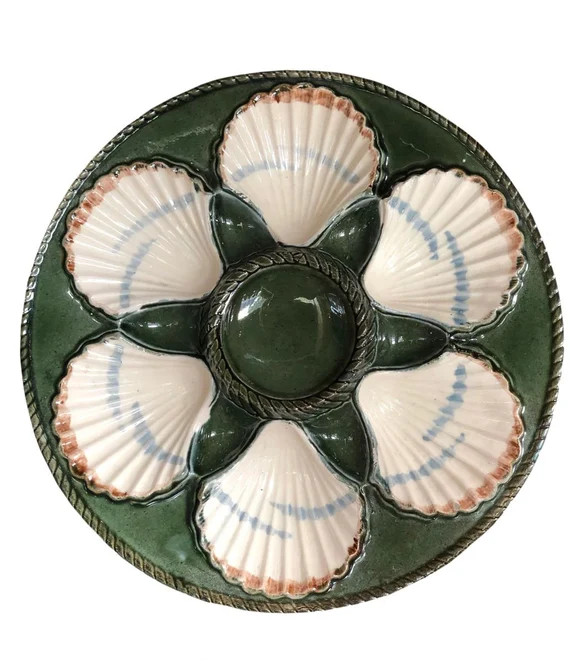 Oyster Plate Longchamp Majolica | Etsy | Etsy (US)