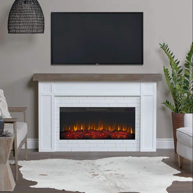 Real Flame Cravenhall 64" Landscape Electric Fireplace by Real Flame & Reviews | Wayfair | Wayfair North America
