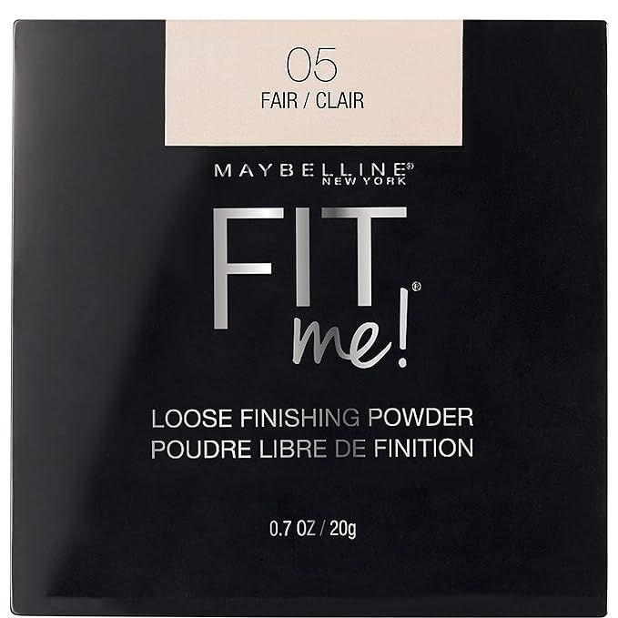 Maybelline Fit Me Loose Setting Powder, Face Powder Makeup & Finishing Powder, Fair, 1 Count | Amazon (US)