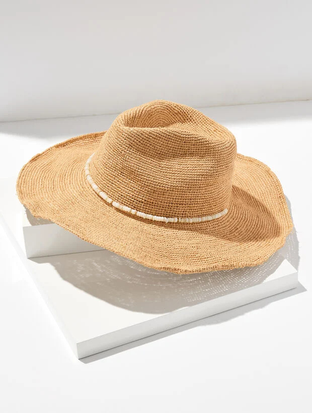 Hat Attack Raffia Crochet Hat | Talbots