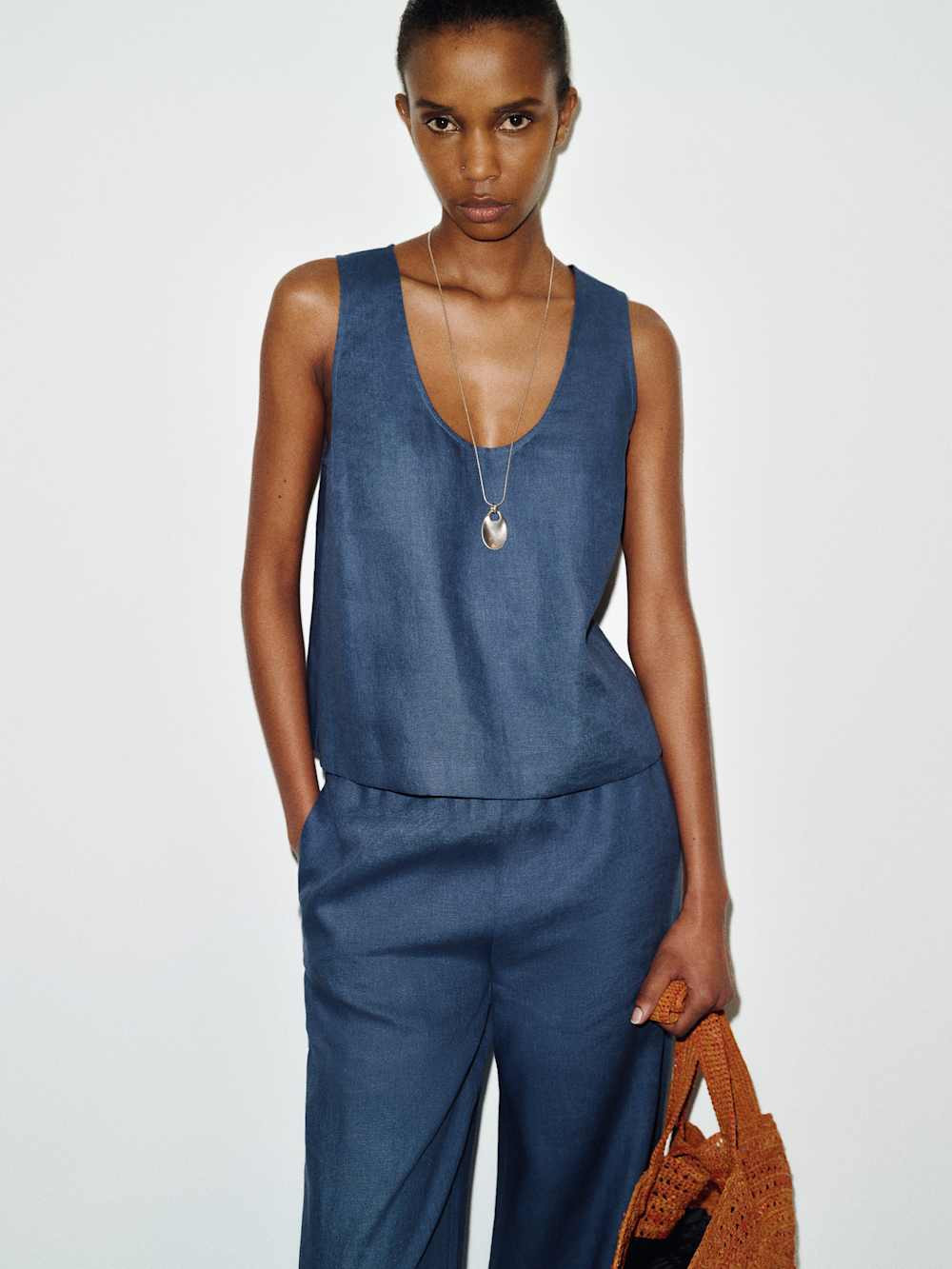 Lenora Linen Two Piece | Reformation (Global)