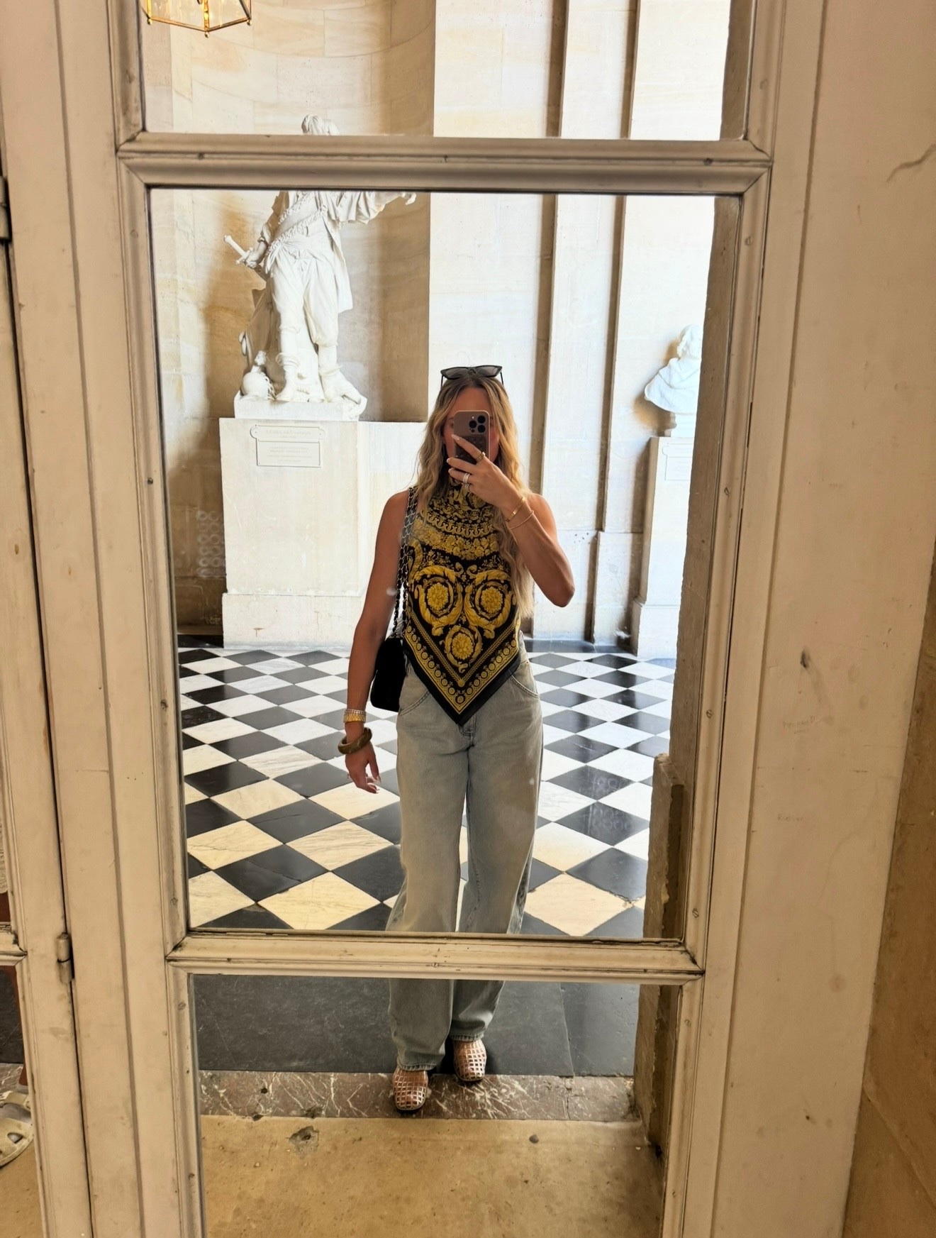 Wearing a small in the top. Size down in denim

#LTKTravel #LTKOver40 #LTKSeasonal

#LTKOver40 #LTKmomlife #LTKTall