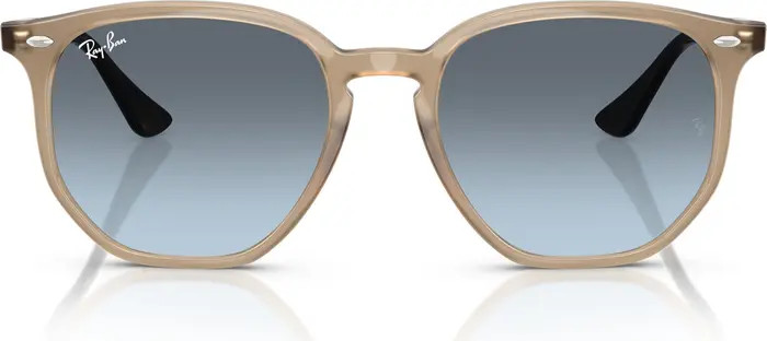 54mm Gradient Round Sunglasses | Nordstrom