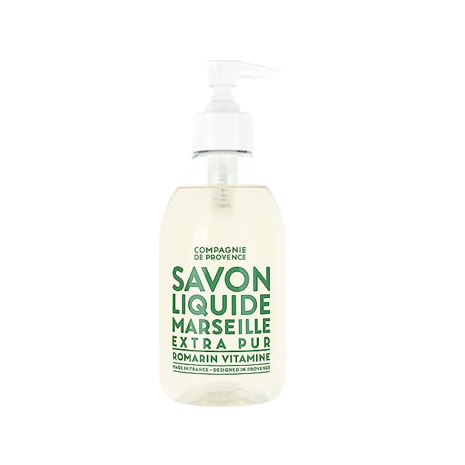 Compagnie de Provence Savon de Marseille Extra Pure Liquid Soap - Revitalizing Rosemary - 10 Fl O... | Amazon (US)