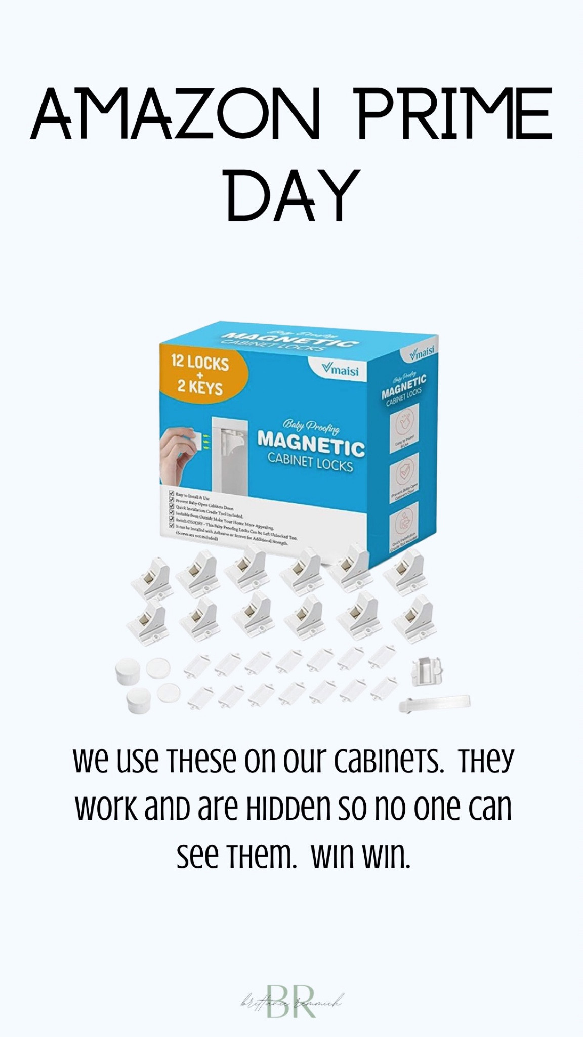 Amazon prime // baby safety // baby locks // cabinet locks // baby proof 

#LTKxPrime