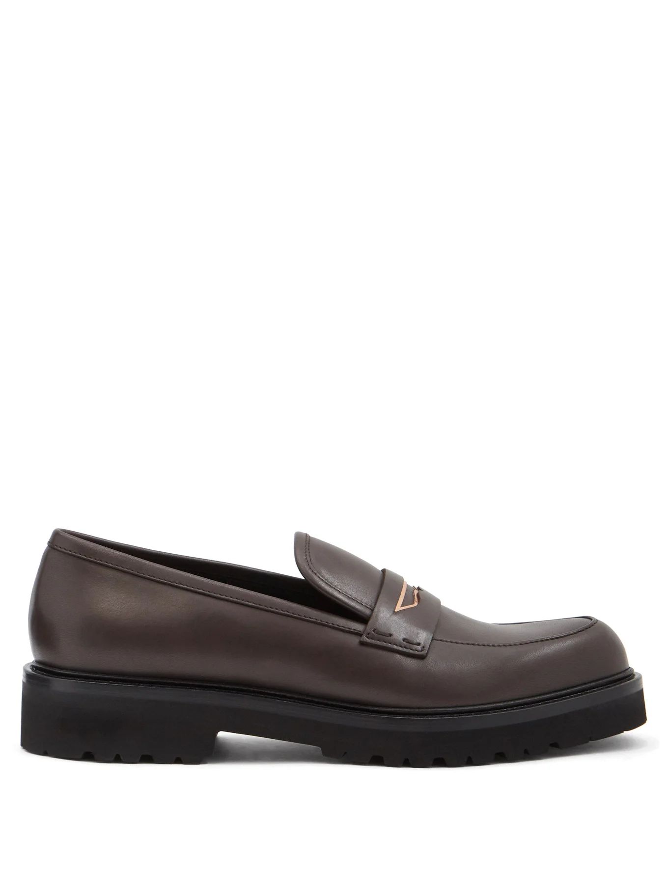 Mundra trek-sole leather penny loafers | Rupert Sanderson | Matches (US)