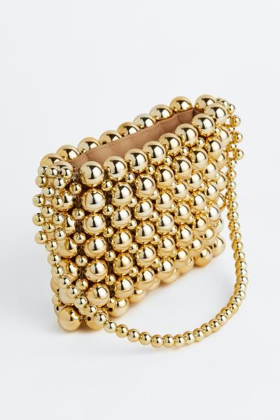 Beaded mini shoulder bag | H&M (UK, MY, IN, SG, PH, TW, HK)