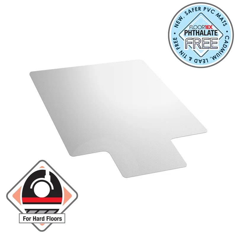 Advantagemat® Vinyl Rectangular Chair Mat for Hard Floor | Wayfair North America