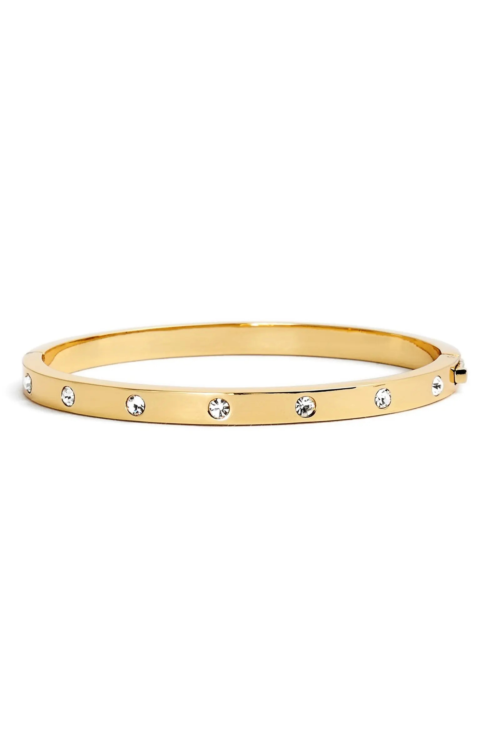 kate spade new york crystal hinge bangle | Nordstrom | Nordstrom