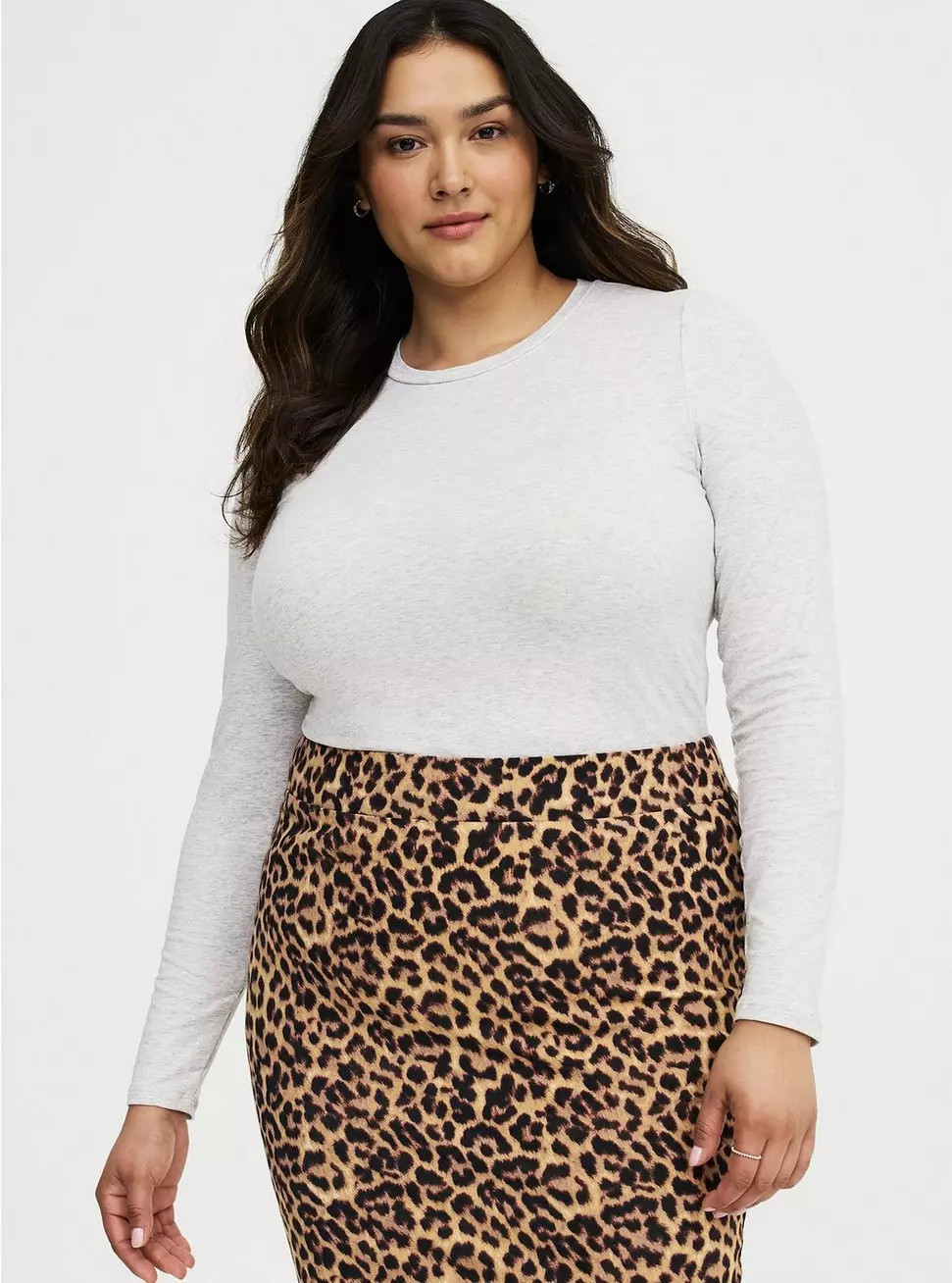 Fitted Long Sleeve Tee | Torrid (US & Canada)