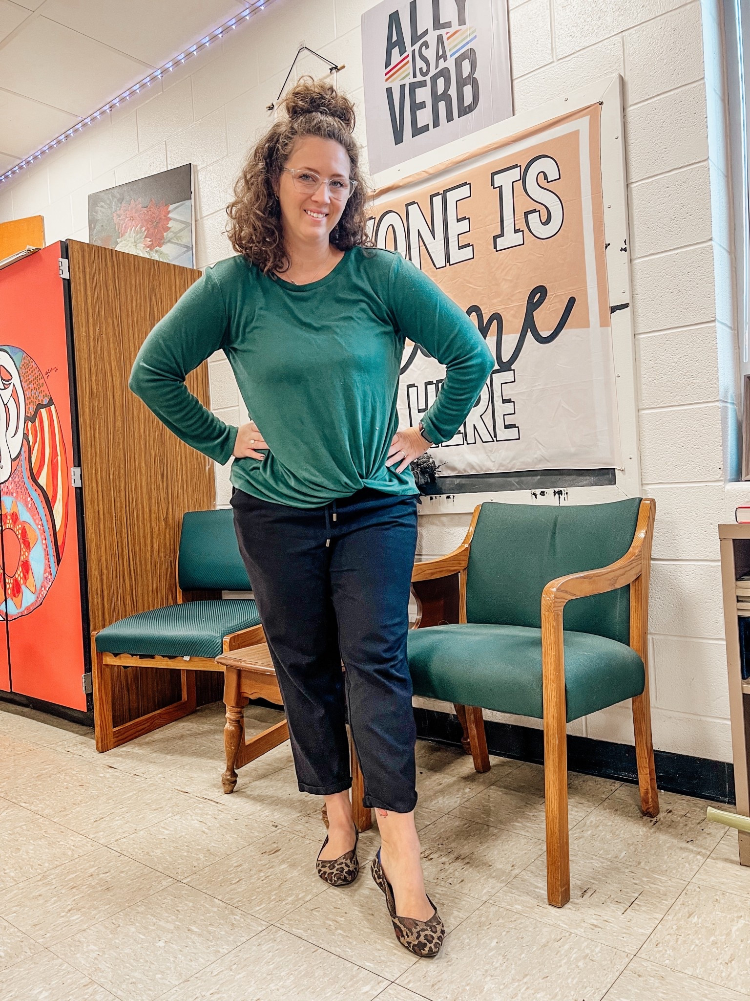 Day 28 ✔️

Wrote sub plans, caught up on grading, took the kids to a volleyball game. And it’s only Tuesday 😁

English teacher ootd 

#LTKMidsize #LTKFindsUnder50 #LTKWorkwear