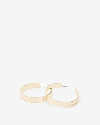 Thick Hoop Earrings | Express