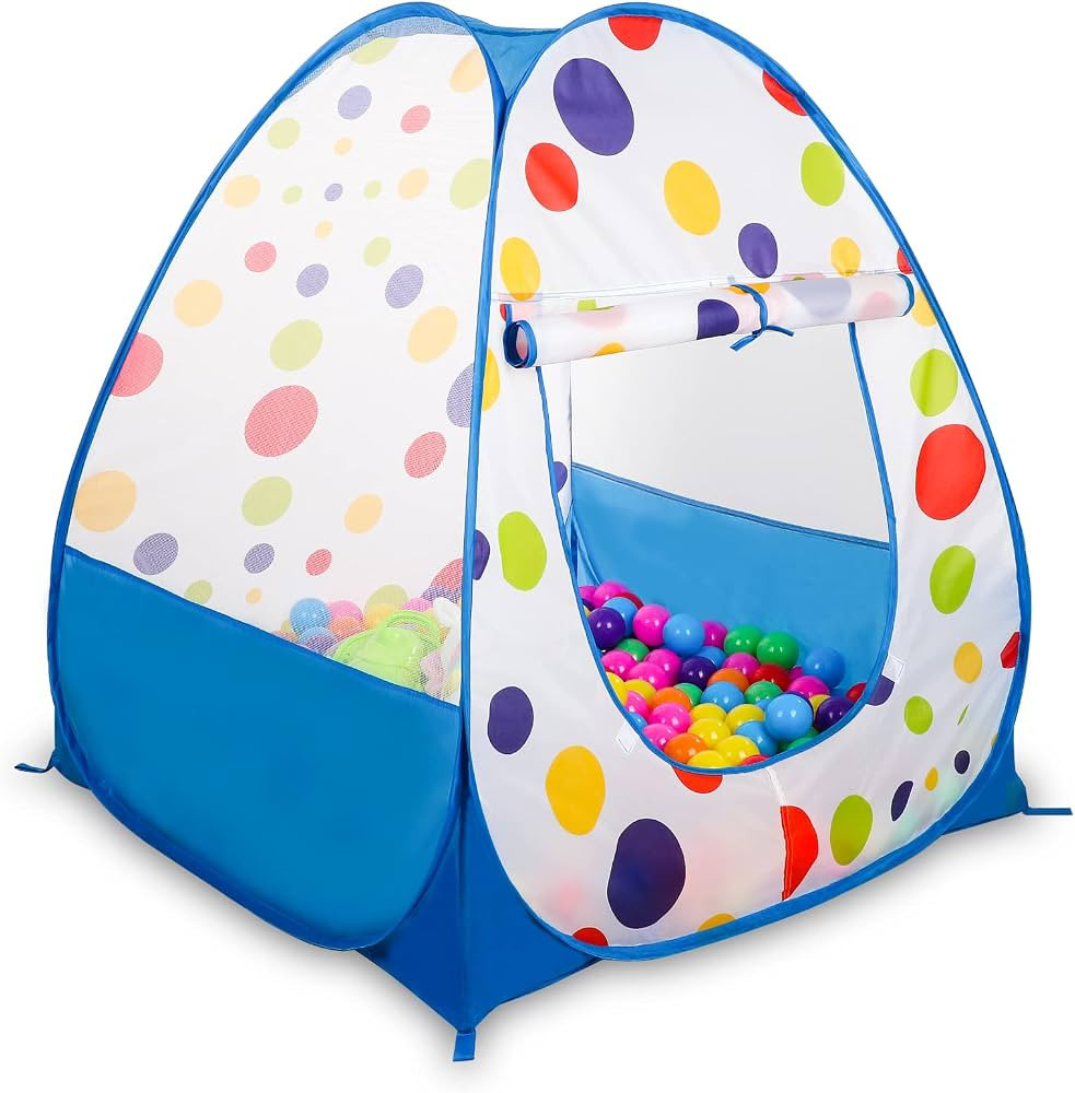 EocuSun Pop Up Play Tent, Ball Pit Play Tent Kids Playhouse for Indoor and Outdoor, Foldable Tent... | Amazon (US)