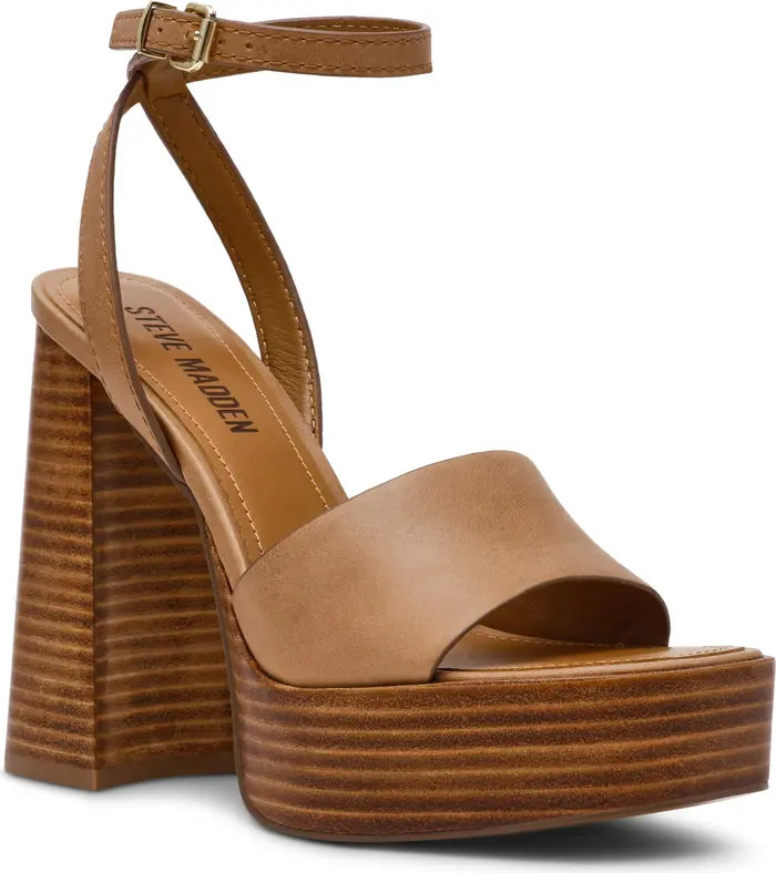 Steve Madden Floria Platform Ankle Strap Sandal (Women) | Nordstrom | Nordstrom