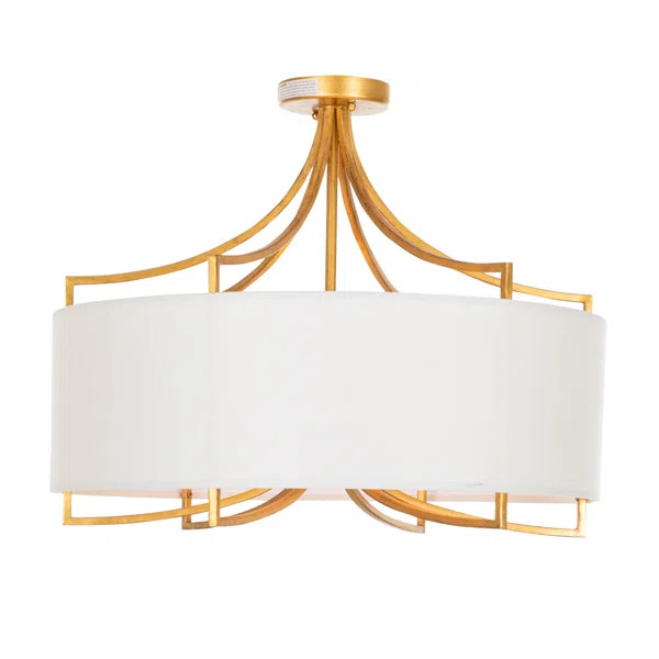 Lacey 4 - Light Semi Flush Mount | Wayfair North America