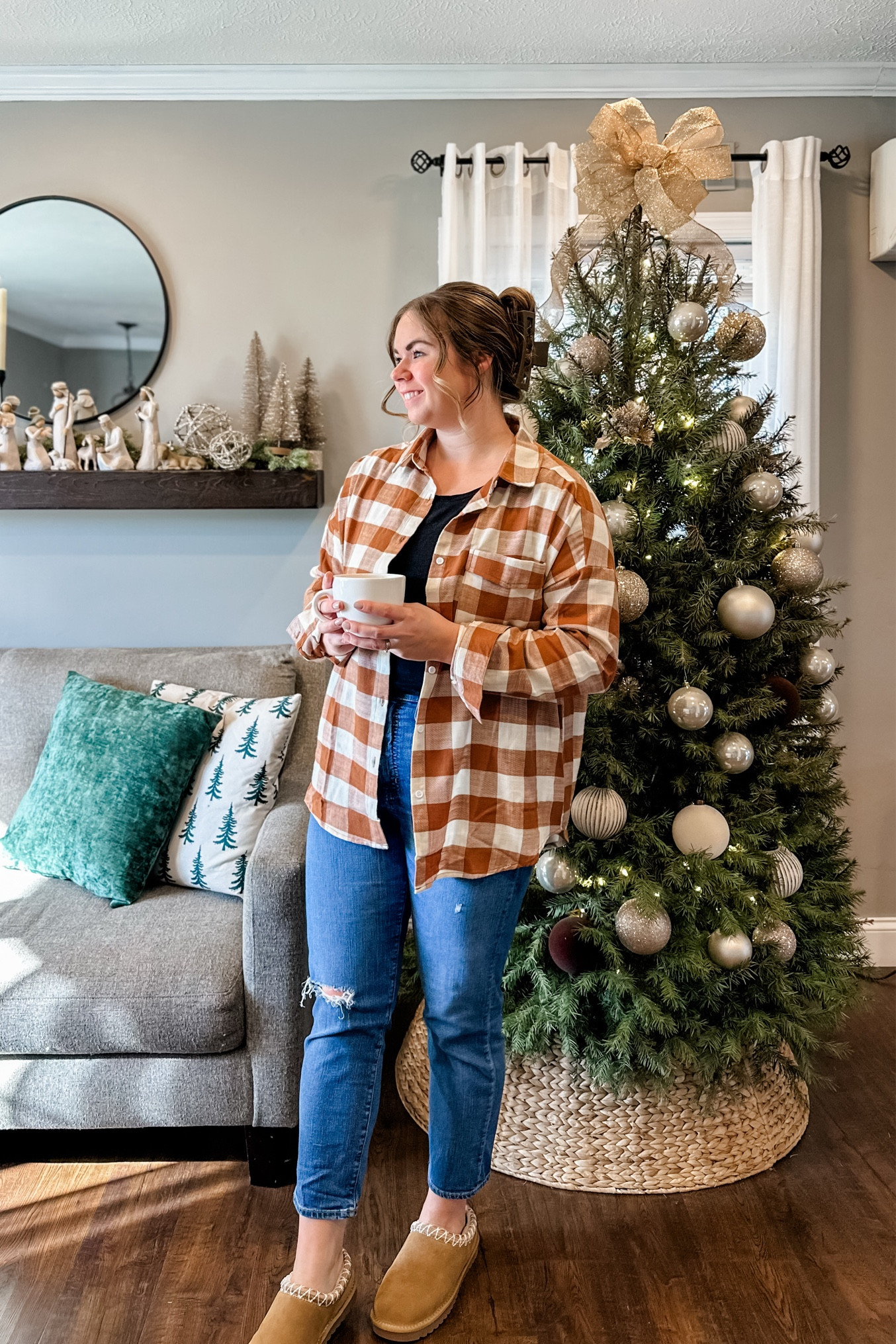 The first day back to a normal routine! I love the holiday season, but it sure does feel good to get back into our regular routine. 🤍

This is my casual mom ootd! 🤍

Motherhood | Mom | OOTD | Casual | Madewell | Pink Lily | Style | My Style | 

#LTKSaleAlert #LTKStyleTip #LTKShoeCrush