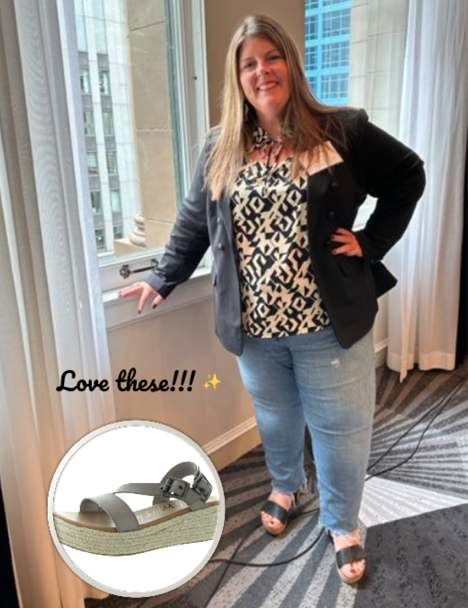 A shoe can make or break an outfit, and I absolutely love these wedges! They are just fight for my comfort-meets-style business casual look. 

#LTKshoecrush