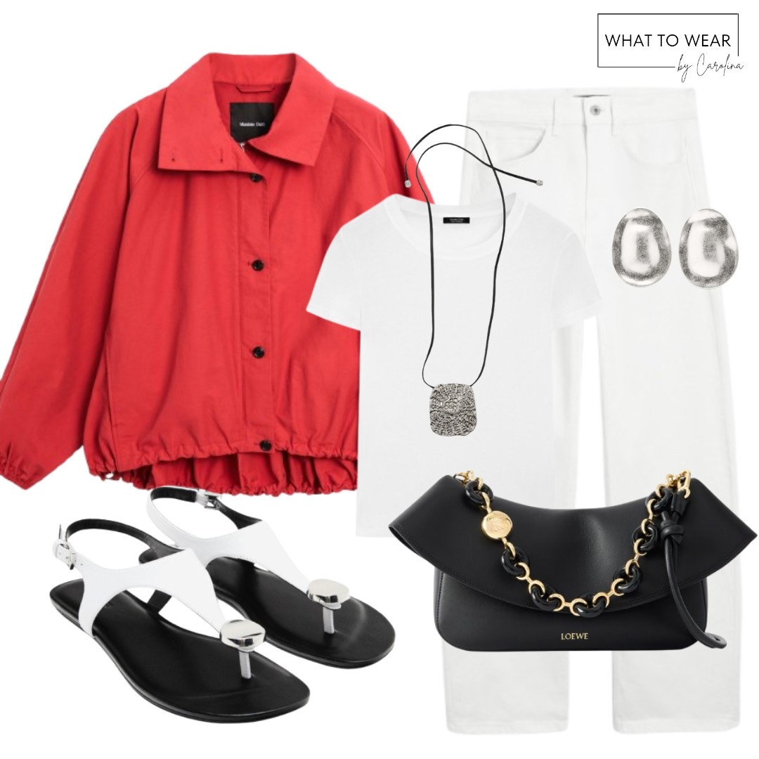 Red bomber jacket look ❤️
#cos #bomberjacket #falloutfit

#LTKItBag #LTKStyleTip #LTKFindsUnder100