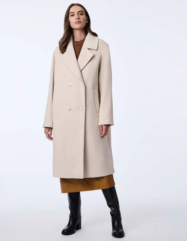 Heritage Classic Wool Coat | Bernardo Fashions