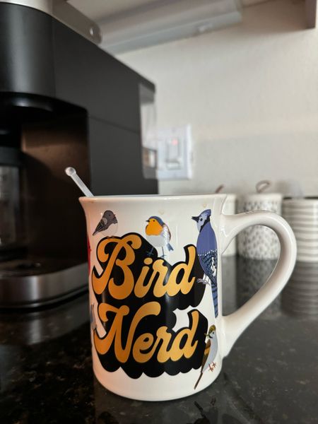 Bird watching mug, gift ideas, bird nerd, coffee mugs

#LTKFindsUnder50 #LTKHome
