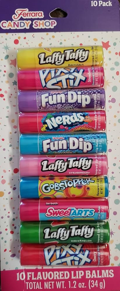Candy Shop 10 Pack Lip Balm | Amazon (US)