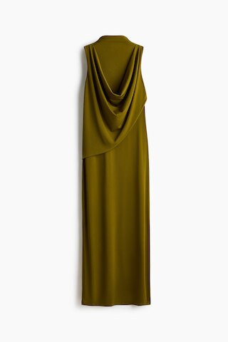 H & M - Draped Maxi Dress - Green | H&M (US + CA)