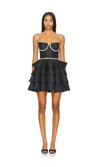 V. Chapman Luciana Dress in Black. - size 4 | Revolve Clothing (Global)