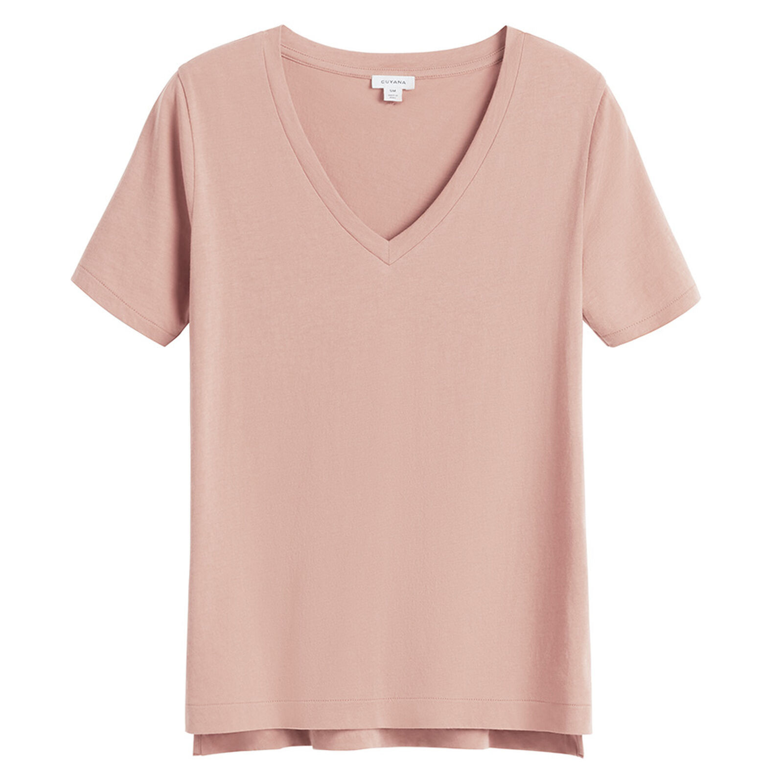 Pima V-Neck Tee | Cuyana