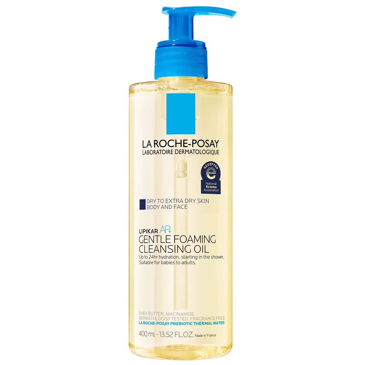 La Roche Posay Lipikar AP+ Gentle Foaming Cleansing Oil - Unscented - 13.52 fl oz | Target